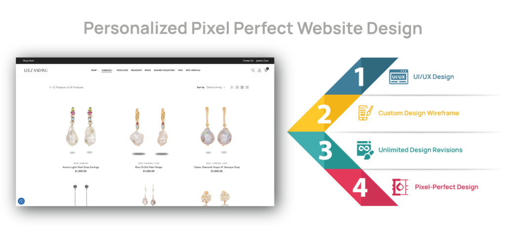 personalized piexel perfect design